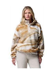 Columbia - Fliispusa Helvetia II Printed Cropped Half Snap - 128 SEA SALT, SUMMITS | Stockmann