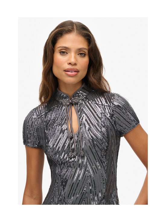 Superdry - Mandarin Sequin -midimekko - H7R GUNMETAL DECO SEQUIN | Stockmann - photo 5