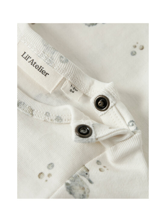 Lil' Atelier - NbmGayo Sev Slim bodijs - COCONUT MILK AOP:SEAHORSE | Stockmann - photo 3