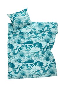 Moomin Arabia - Muumi Purjehdus gultasveļas komplekts 150 x 210 cm + 50 x 60 cm - MULTICOLOR | Stockmann
