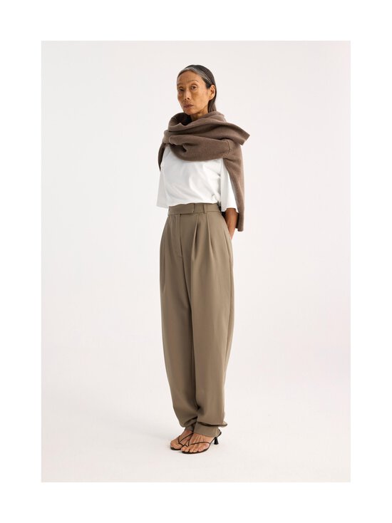 Róhe - Round Leg Tailored -housut - KHAKI 251_363 | Stockmann - photo 5