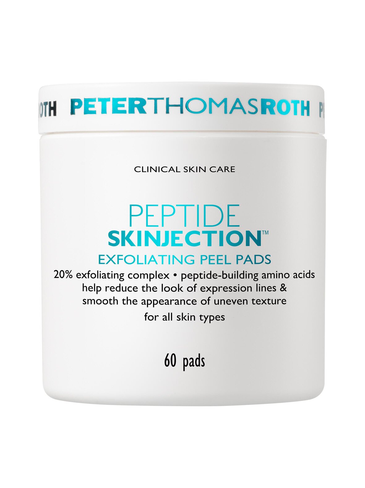 Peptide Skinjection Exfoliating Peel Pads -kuorintalaput, 60kpl