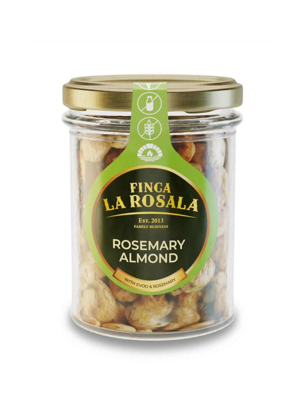 Rosmariinin makuiset Marcona-mantelit 90g