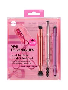 Real Techniques - Double Time Retractable Brush Set -meikkisivellinsetti | Stockmann