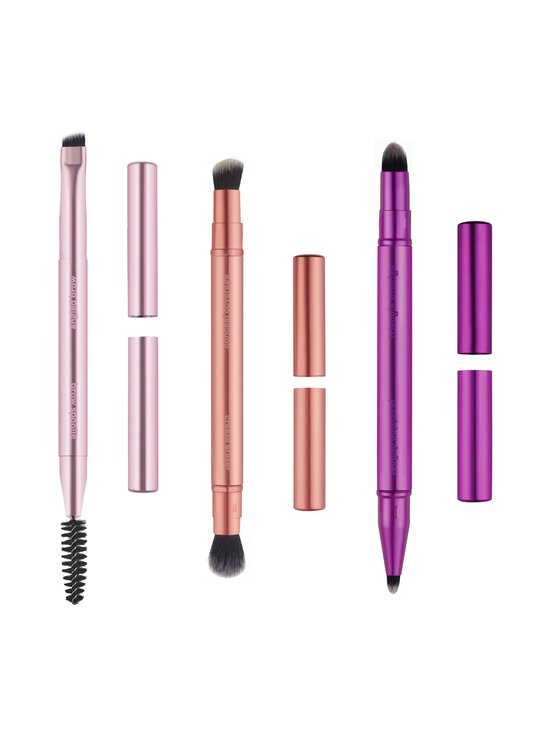 Real Techniques - Double Time Retractable Brush Set -meikkisivellinsetti - NOCOL | Stockmann - photo 2