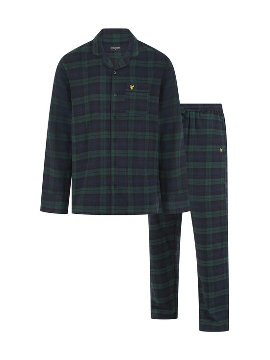 Lyle & Scott - Julian-pyjama - BLACK - PINE GROVE CHECK | Stockmann - photo 1