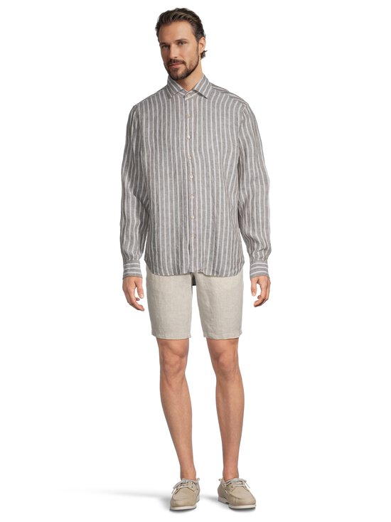 Oscar Jacobson - Triiksärk One Piece Striped Regular Fit - 825 MATT GREEN | Stockmann - photo 2