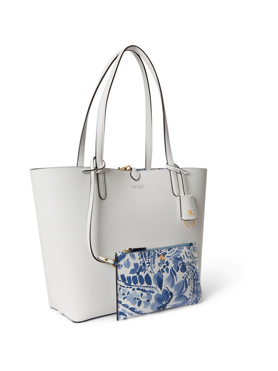 Lauren Ralph Lauren - Reversible Tote Medium -laukku - WHITE/SUMMER PAISLEY | Stockmann - photo 7