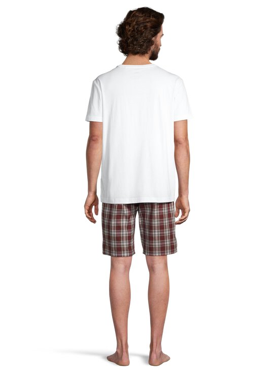 Cap Horn loungewear - Sebastian-shortsipyjama - WINE RED CHECK/WHITE TOP - photo 3 Cap Horn loungewear - Sebastian-shortsipyjama - WINE RED CHECK/WHITE TOP | Stockmann - photo 3