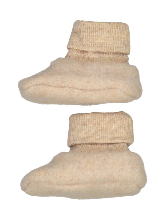 HUTTELIHUT - Footies Wool Fleece -villatossut - 2044 CAMEL MELANGE - photo 2 HUTTELIHUT - Footies Wool Fleece -villatossut - 2044 CAMEL MELANGE | Stockmann - photo 2
