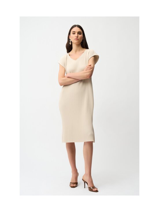 Joseph Ribkoff - Sirgelõikeline kleit Pleated Scuba Crepe - 3854 MOONSTONE | Stockmann - photo 4