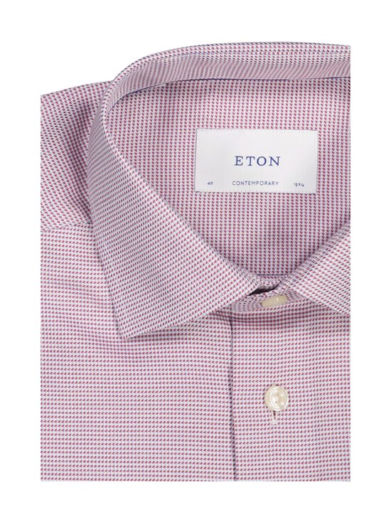 Eton - Contemporary Fit Semi Solid -kauluspaita - 56 RED | Stockmann - photo 2