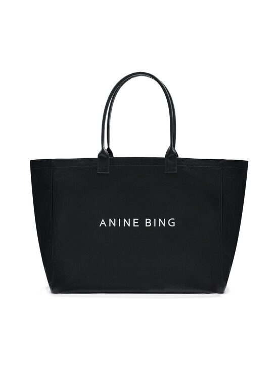 Anine Bing - Leo Canvas -laukku - BLK1 BLACK | Stockmann - photo 1