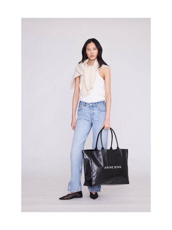 Anine Bing - Leo Canvas -laukku - BLK1 BLACK | Stockmann - photo 2