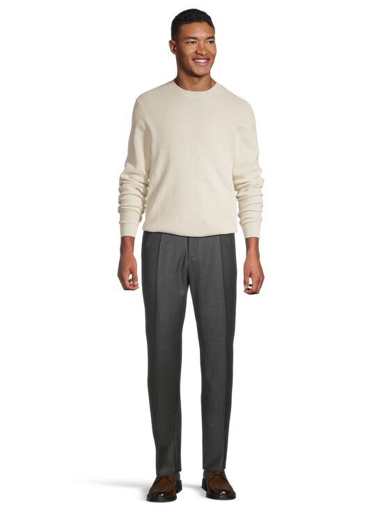 SLOWEAR - Worsted Flannel Regular Fit -housut - 921 GRIGIO SCURO - photo 2 SLOWEAR - Worsted Flannel Regular Fit -housut - 921 GRIGIO SCURO | Stockmann - photo 2