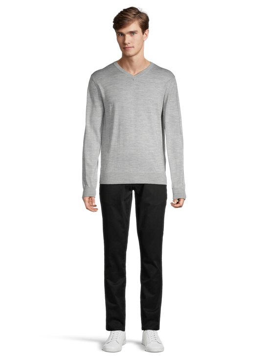 CONSTRUE - Dubai V-Neck -merinovillaneule - BC15 LT. GREY | Stockmann - photo 2