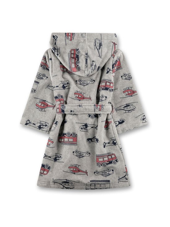 Sanetta - Sametist hommikumantel Kids B. Emergency Vehicle - 1646 HELLGRAU MELANGE | Stockmann - photo 2