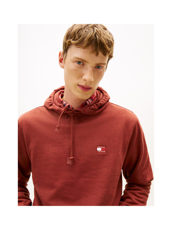 Tommy Jeans - Regular Badge džemperis ar kapuci - XL0 TERRACOTTA RED HTR | Stockmann - photo 4