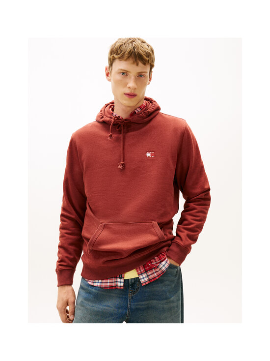 Tommy Jeans - Regular Badge džemperis ar kapuci - XL0 TERRACOTTA RED HTR | Stockmann - photo 5