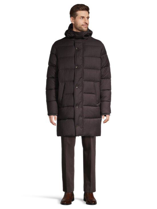 Oscar Jacobson - Parkajope Padded Flannel - 535 BROWN ELK | Stockmann - photo 2