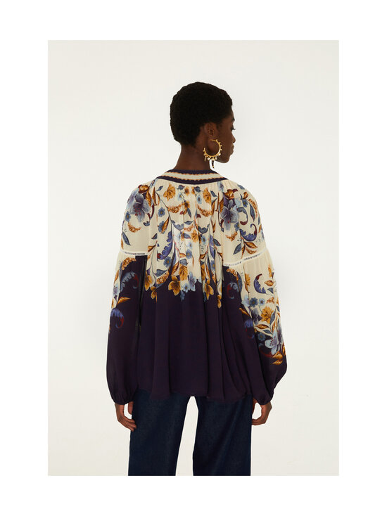 Farm Rio - Pusero - 26051 GOLDEN NATURE NAVY BLUE | Stockmann - photo 2