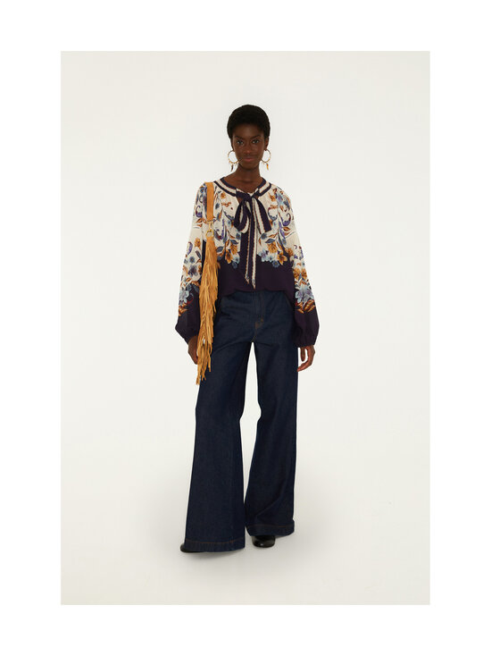 Farm Rio - Pusero - 26051 GOLDEN NATURE NAVY BLUE | Stockmann - photo 4