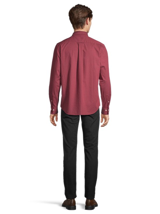 GANT - Triiksärk Regular Micro Print - 604 PLUMPED RED | Stockmann - photo 3