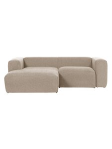Kave Home - Blok-divaanisohva beige L 240 cm/vasen - BEIGE | Stockmann