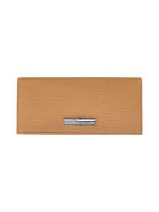 Longchamp - Le Roseau -nahkalompakko 19,5 x 9 cm - 371 WALNUT | Stockmann