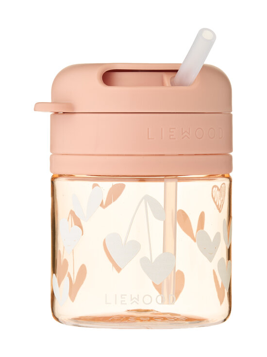 Liewood - Pavia Tritan krūzīte ar salmiņu 280 ml - 2620 SWEETHEARTS / PALE TUSCANY | Stockmann - photo 1