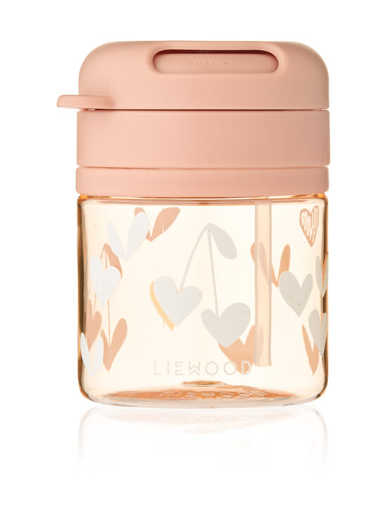 Liewood - Pavia Tritan krūzīte ar salmiņu 280 ml - 2620 SWEETHEARTS / PALE TUSCANY | Stockmann - photo 2