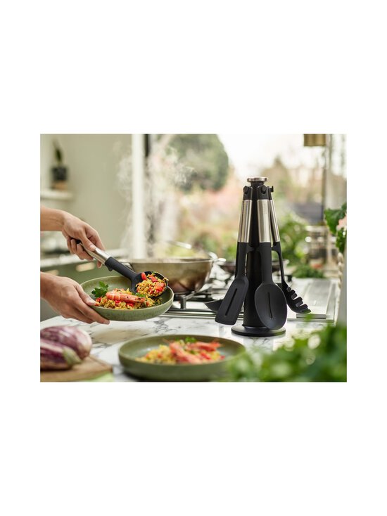 Joseph Joseph - Elevate™ Carousel Utensil Set virtuves piederumu komplekts, 5 gab. - STEEL - photo 4 Joseph Joseph - Elevate™ Carousel Utensil Set virtuves piederumu komplekts, 5 gab. - STEEL | Stockmann - photo 4