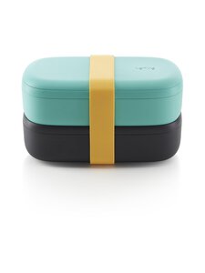 Lékué - Lõunasöögi karp Lunchbox To Go, 1 l - TURQUOISE | Stockmann