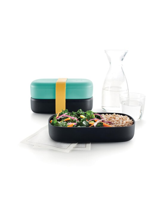 Lékué - Lunchbox To Go -lounasrasia 1 l - TURQUOISE | Stockmann - photo 2
