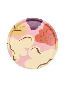 Marimekko - Kukasta Kukkaan -tarjotin - PINK,OFF WHITE,TERRACOTTA,PLUM | Stockmann