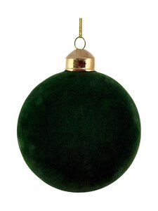 Shishi - Glass Velvet Green -joulupallo - GREEN | Stockmann