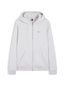 Tommy Jeans - Regular Flag jaka ar kapuci - P08 ICE GREY HEATHER | Stockmann
