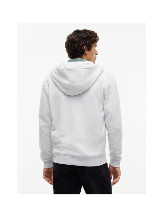 Tommy Jeans - Regular Flag jaka ar kapuci - P08 ICE GREY HEATHER | Stockmann - photo 3