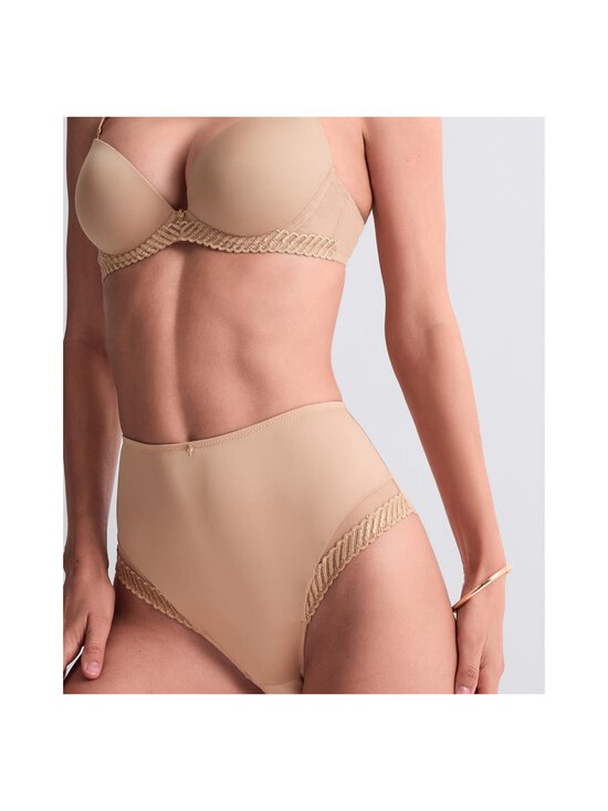 Aubade - Aubade Sheer Emotion Highwaisted Brief apakšbikses - SAND | Stockmann - photo 6