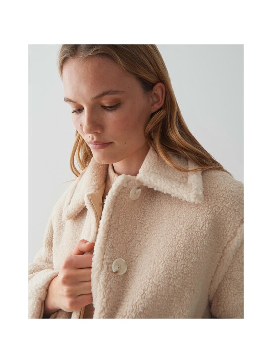 Opus - Heddy Regular Teddy -takki - 2088 MACADAMIA | Stockmann - photo 3