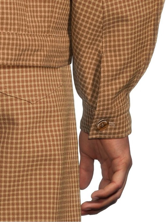 Séfr - Matthieu-paitatakki - FINE CHECK TAN | Stockmann - photo 5