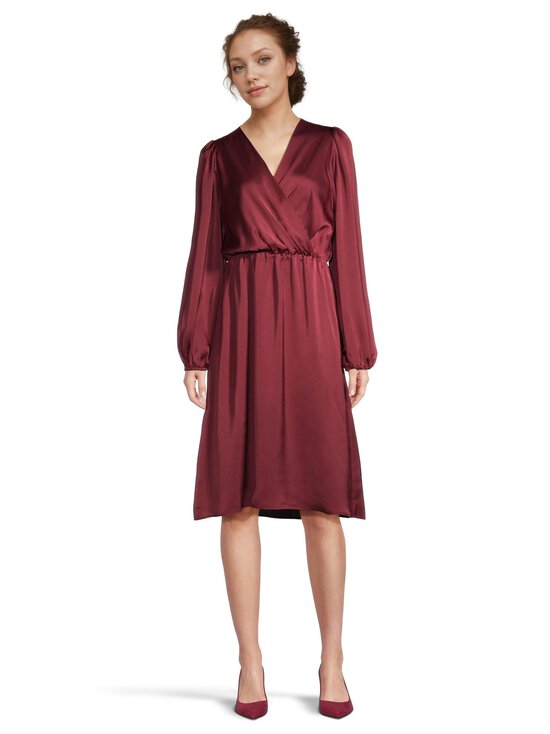 Katri Niskanen - Emily Satīna kleita - DEEP RED - photo 4 Katri Niskanen - Emily Satīna kleita - DEEP RED | Stockmann - photo 4