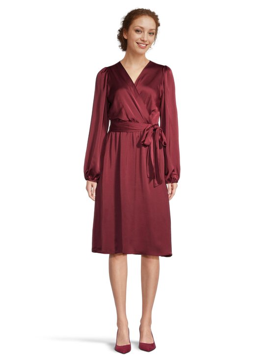 Katri Niskanen - Emily Satīna kleita - DEEP RED - photo 6 Katri Niskanen - Emily Satīna kleita - DEEP RED | Stockmann - photo 6