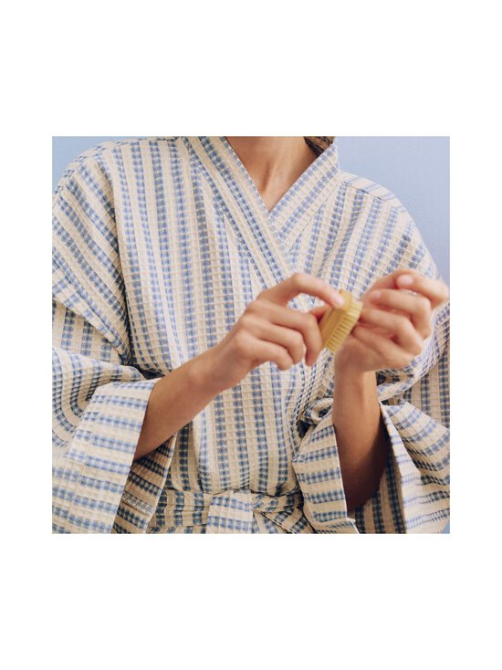 HAY - Waffle Stripe -kylpytakki - STRIPE DUSTY BLUE | Stockmann - photo 2
