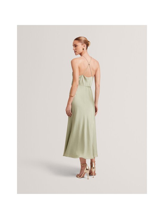 Ted Baker London - Kahrli Halter Neck Midi -mekko - LT-GREEN | Stockmann - photo 3