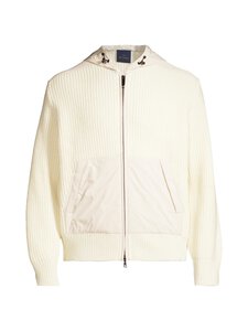 Paul & Shark - Wool Zip - hupullinen neuletakki - WHITE | Stockmann