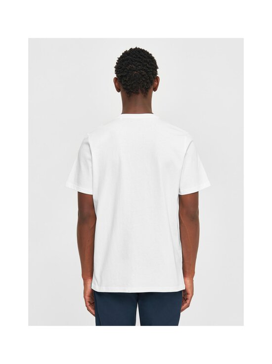 Knowledge Cotton Apparel - T-särk Badge - WHITE | Stockmann - photo 4