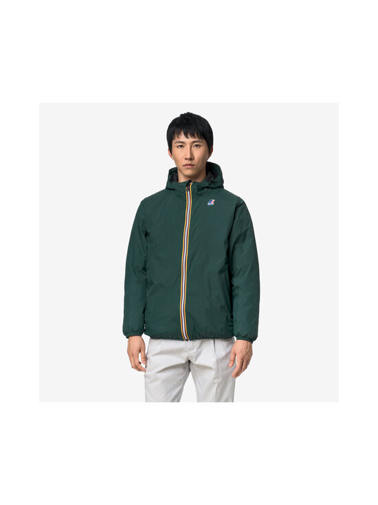 K-Way - Le Vrai 4.0 Claude Warm -sadetakki - 228 GREEN DK JUNGLE | Stockmann - photo 2