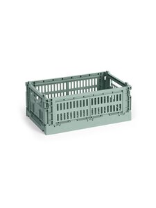 HAY - Säilituskast Colour Crate Small, 17 x 26,5 x 10,5 cm - SAGE GREEN | Stockmann
