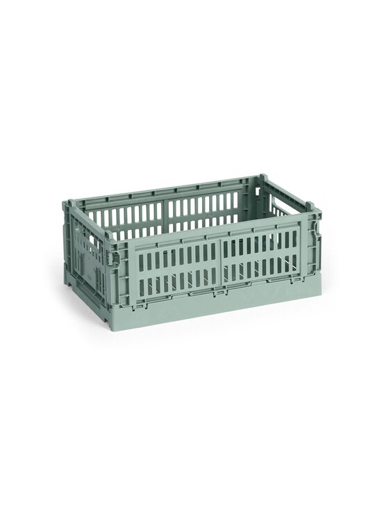 HAY - Colour Crate Small uzglabāšanas kaste 17 x 26,5 x 10,5 cm - SAGE GREEN - photo 1 HAY - Colour Crate Small uzglabāšanas kaste 17 x 26,5 x 10,5 cm - SAGE GREEN | Stockmann - photo 1
